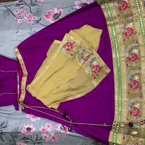 Purple Chaniya Choli