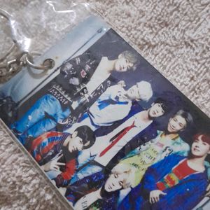 BTS DNA Era Keychain With Tata Pencil