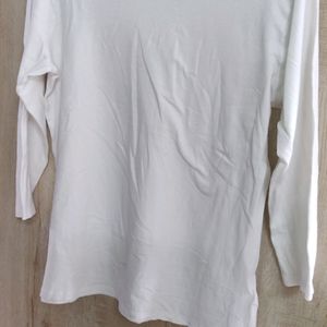 CUTE FITTED SLASH NECK T SHIRT