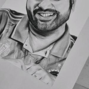 Rohit Sharma Sketch