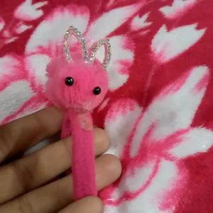 Pink colour Rabit Rubber Band