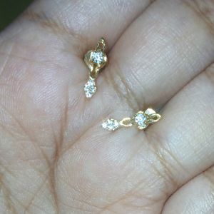 Giva Gold Plated 925 Silver Earrings