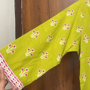 Cotton Blend Kurta For Women