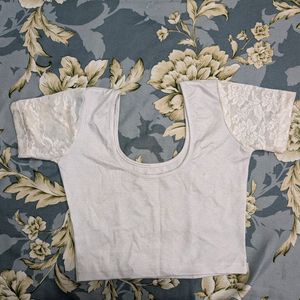 Readymade, Super-stretchable Blouse (Off-white)