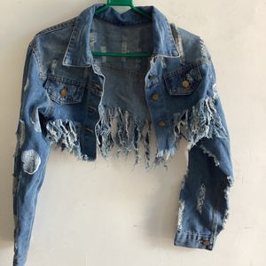 Crop Denim Jacket