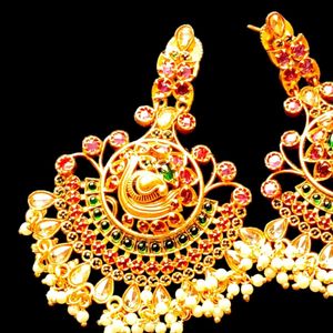 Rathna Temple Earrings