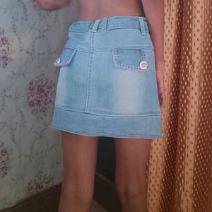 Denim Skirt