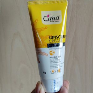 QRAA SUNSCREEN -40 SPF -2 PCS