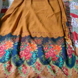 Brown Saree