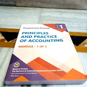 CA Foundation Accountancy Books