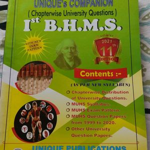 It Is A Que Booklet Of First Bhms