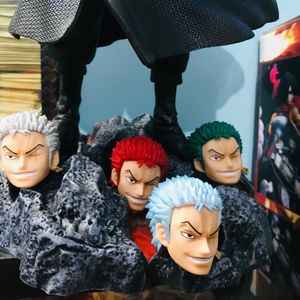 Zoro Action Figure With 4 Interchangeable Heads