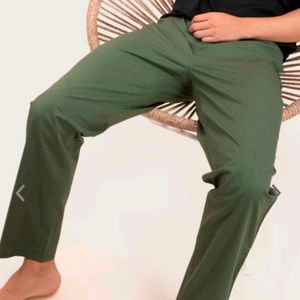 Men Stretchable Cotton Tapered Fit Lounge Pants