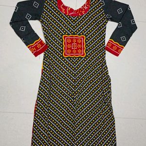 Bandhni Kurta