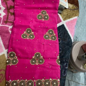 @300 Rs Cotton Nalki Work Unstiched Suit Ma