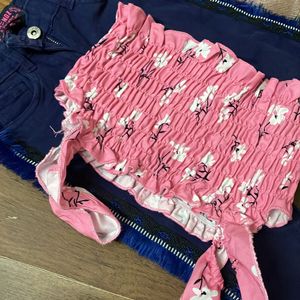 Jeans & Top Size 1-4 Yrs