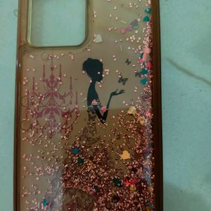 Realme 8 Pro Pink Glitter  Back Cover