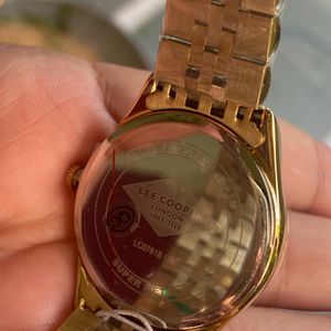 Golden Studded Watch