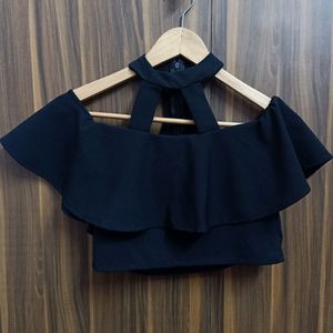 Black Crop Top