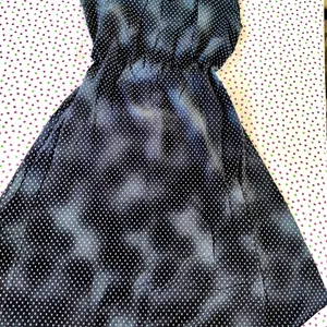 Xl - Xxl Black Denim Dress