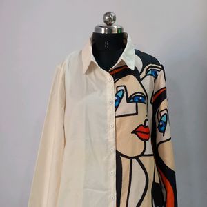 White Funky Shirt