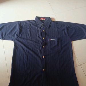 Navy Blue Branded Shirt