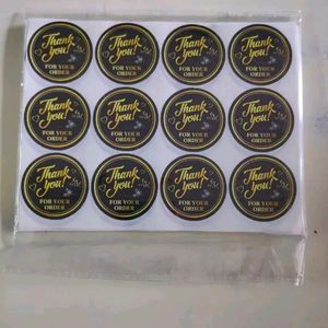 Thank You for Your Order Stickers (Pack of 200)