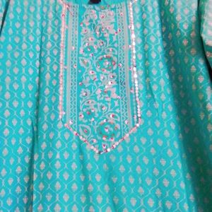 Beautiful Plazoo Kurti Set