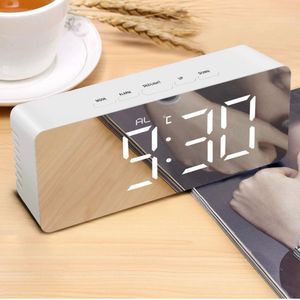 Bletilla Digital Smart Table Mirror Alarm Clock