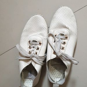 Branded White Sneakers