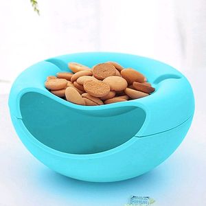 Snack bowl cum mobile holder