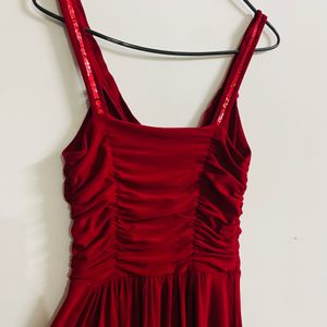 Red Sexy Vintage Prom Dress