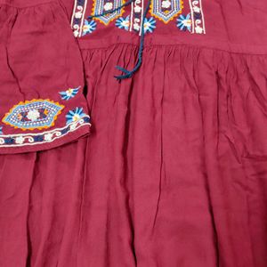 Embroidered Ethnic Dress