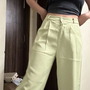 Pleated Pattern Pants