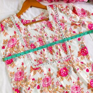 Floral Print Kurti