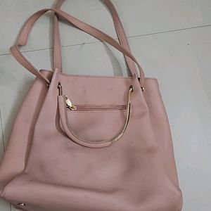 Cute Pink Handbag Used Once