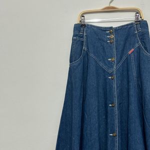 Vintage Denim Skirt