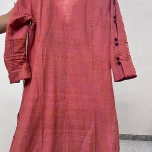 Orange Kurta