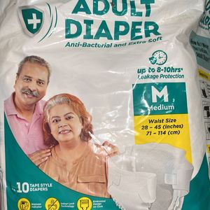 Adult diaper, antibacterial, and extra soft