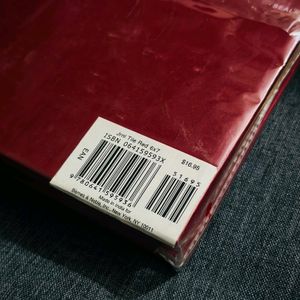 Aesthetic Red Tile Korean Imported Diary