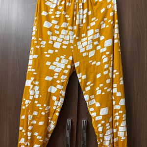 Mustard Yellow Harem Pants