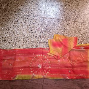 Red Silk Saree