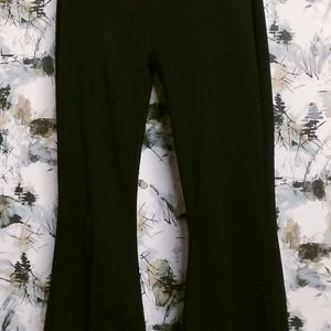 Black Cut Women Pant