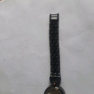 Black Colour Watch For Ladies