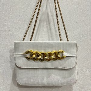 White Sling Bag