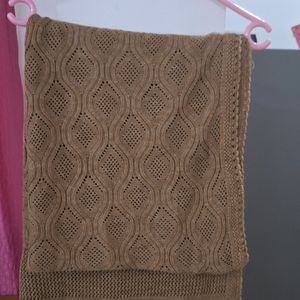 Knitted Winter Shawl