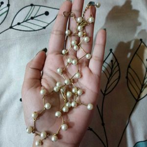 BEAUTIFUL PEARLS KOREAN NECKLACE 🤍🌸