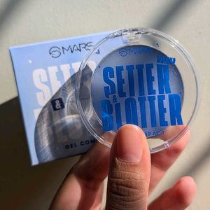 Mars Setter Blotter Mattifying Blue Compact