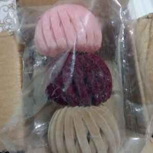 Pack Of 3 Cute Velvet Hair Accessory