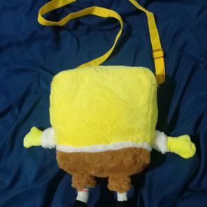 Cute SpongeBob Sling Bag - New